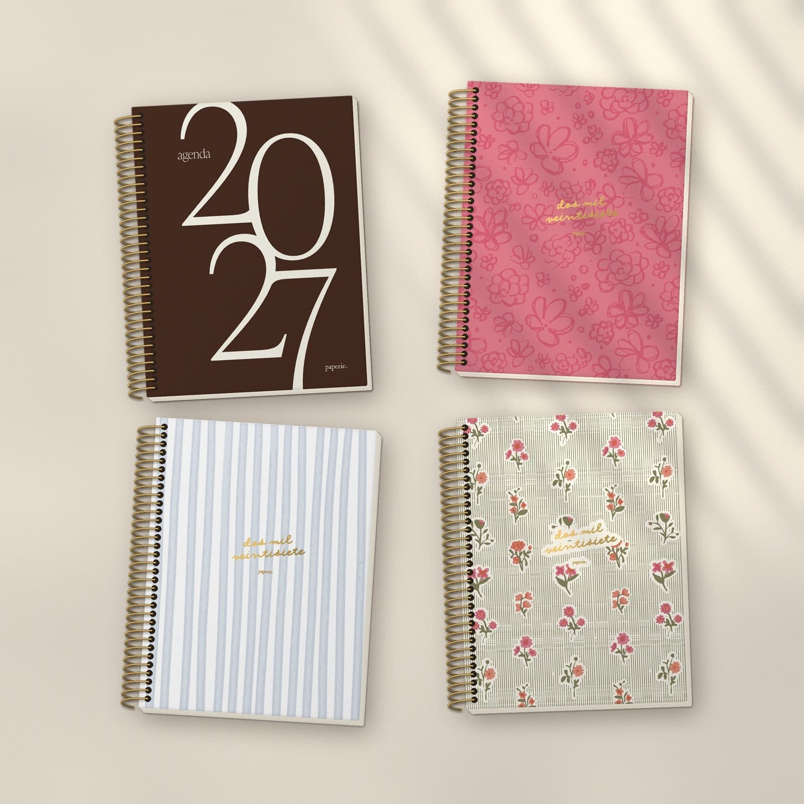 Agenda Diaria 2027 · Editorial Chocolate