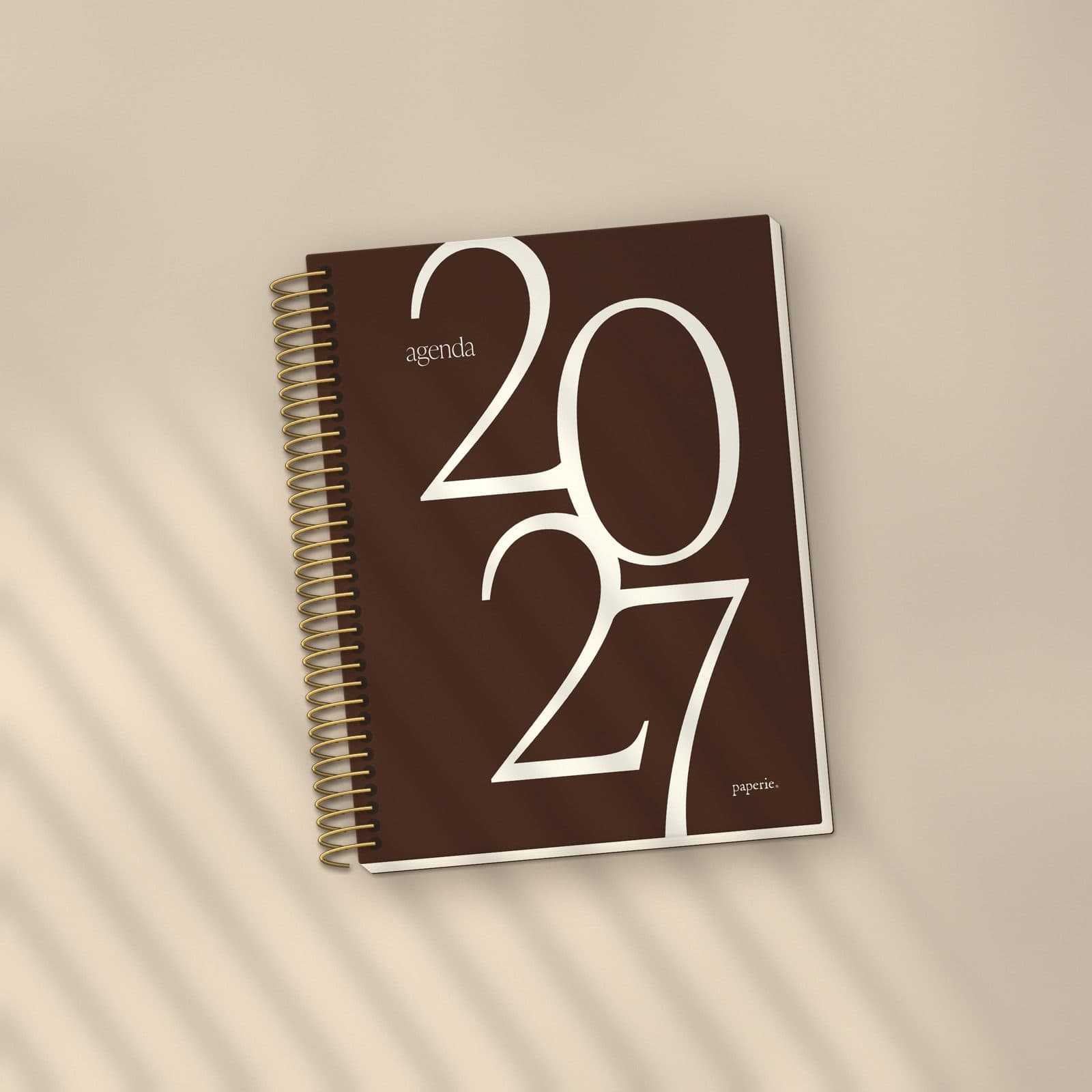 Agenda Diaria 2027 · Editorial Chocolate