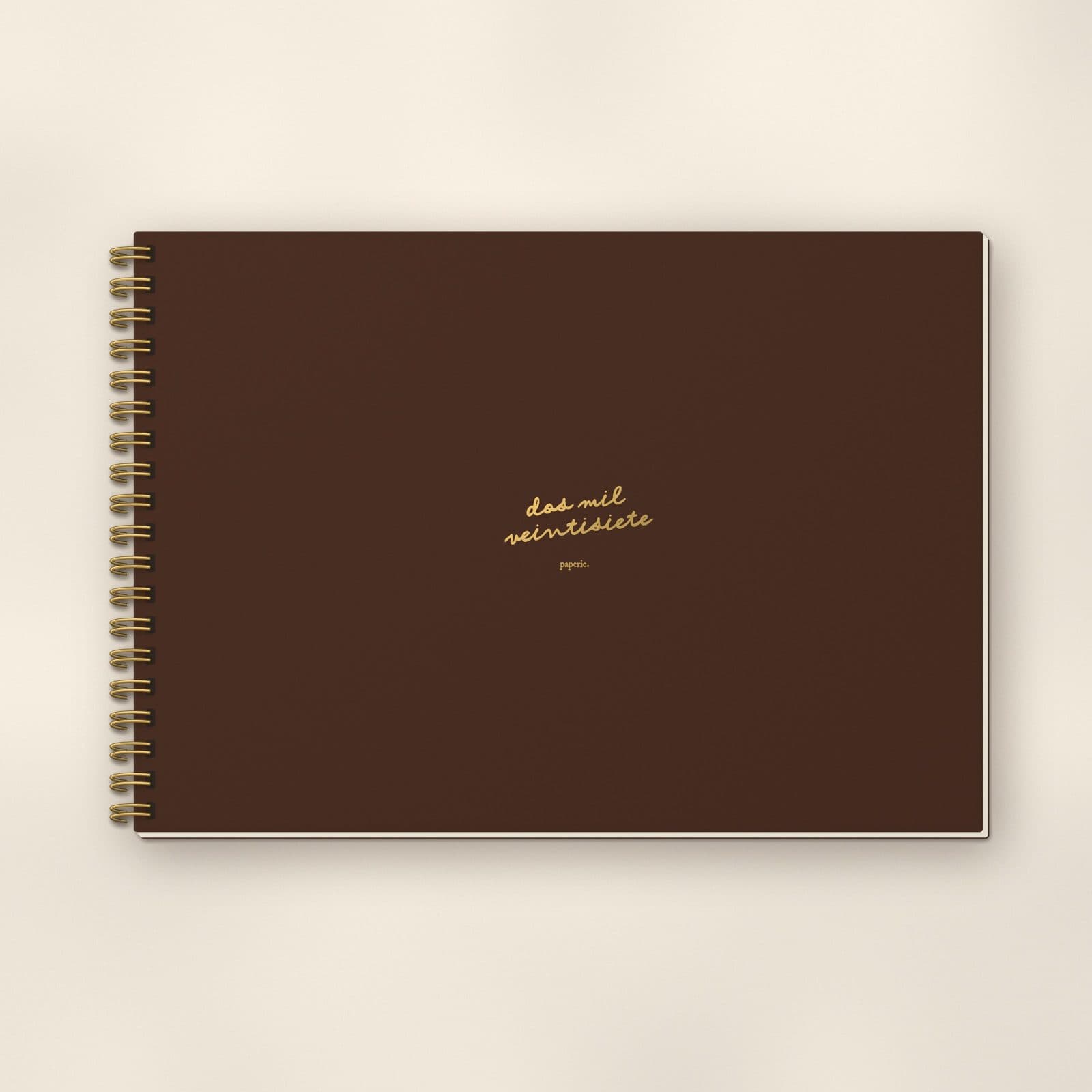 Agenda de Escritorio 2027 · Editorial Chocolate