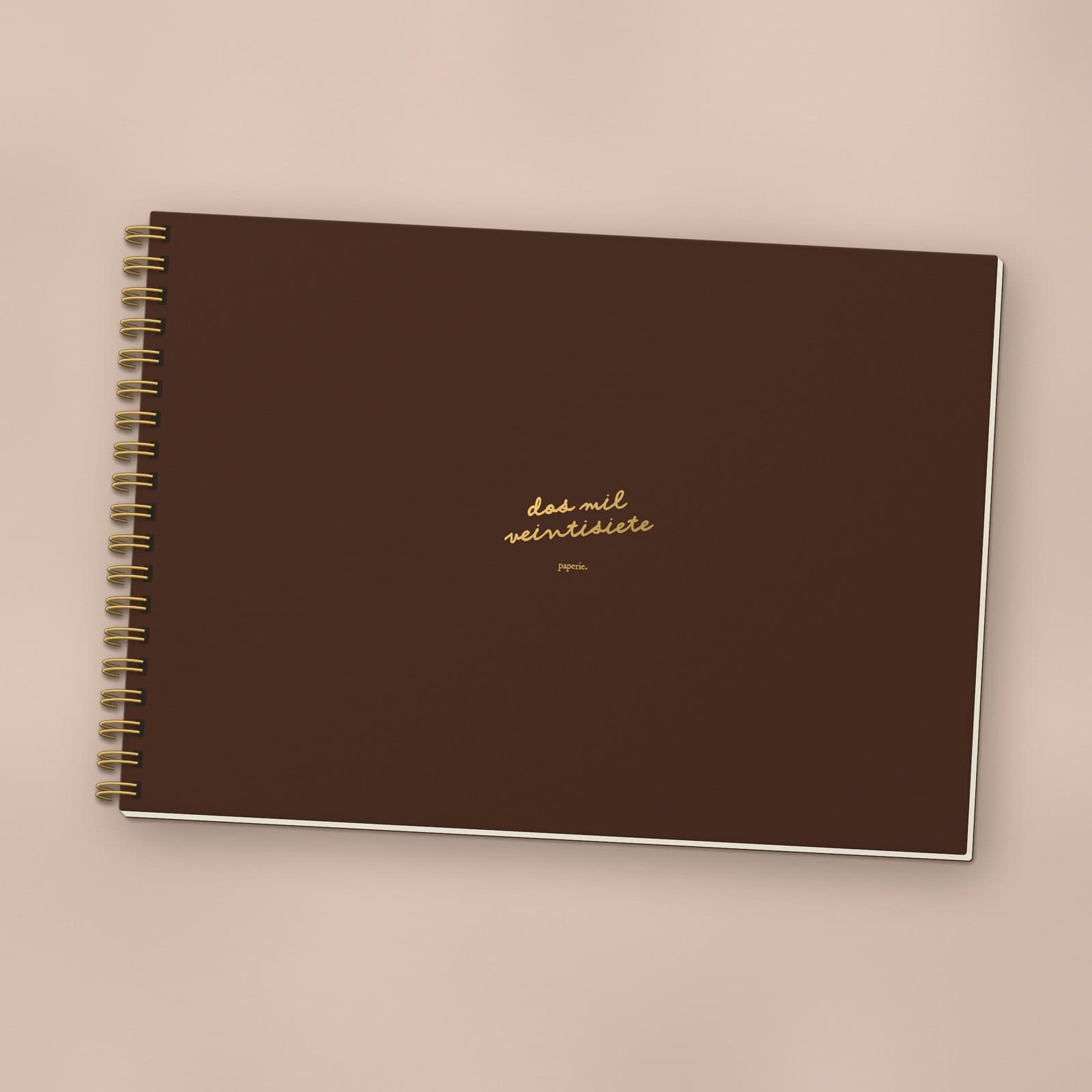 Agenda de Escritorio 2027 · Editorial Chocolate
