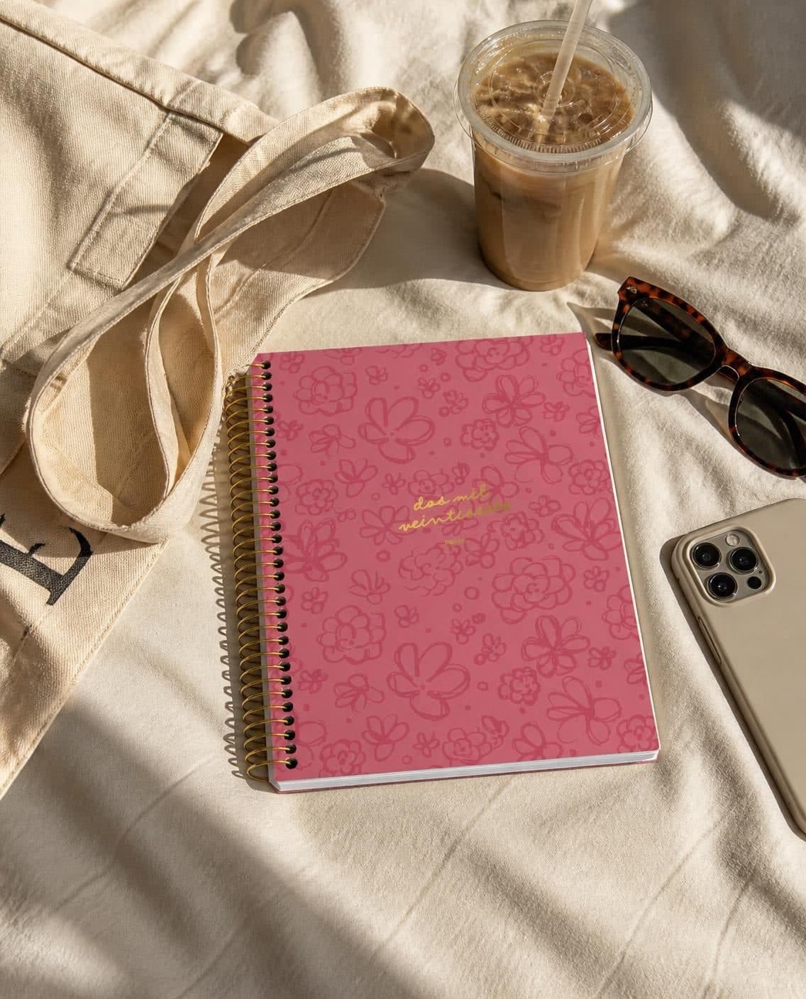 Agenda Diaria Bloom Rosado